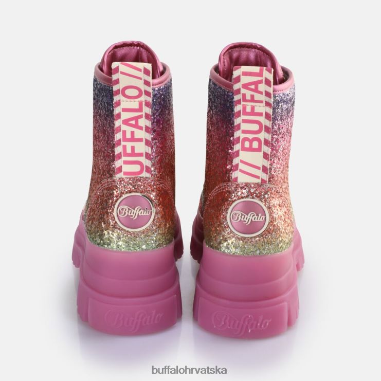 fuksija Buffalo aspha lace up hi gležnjača vegan |čizme TDD6T373
